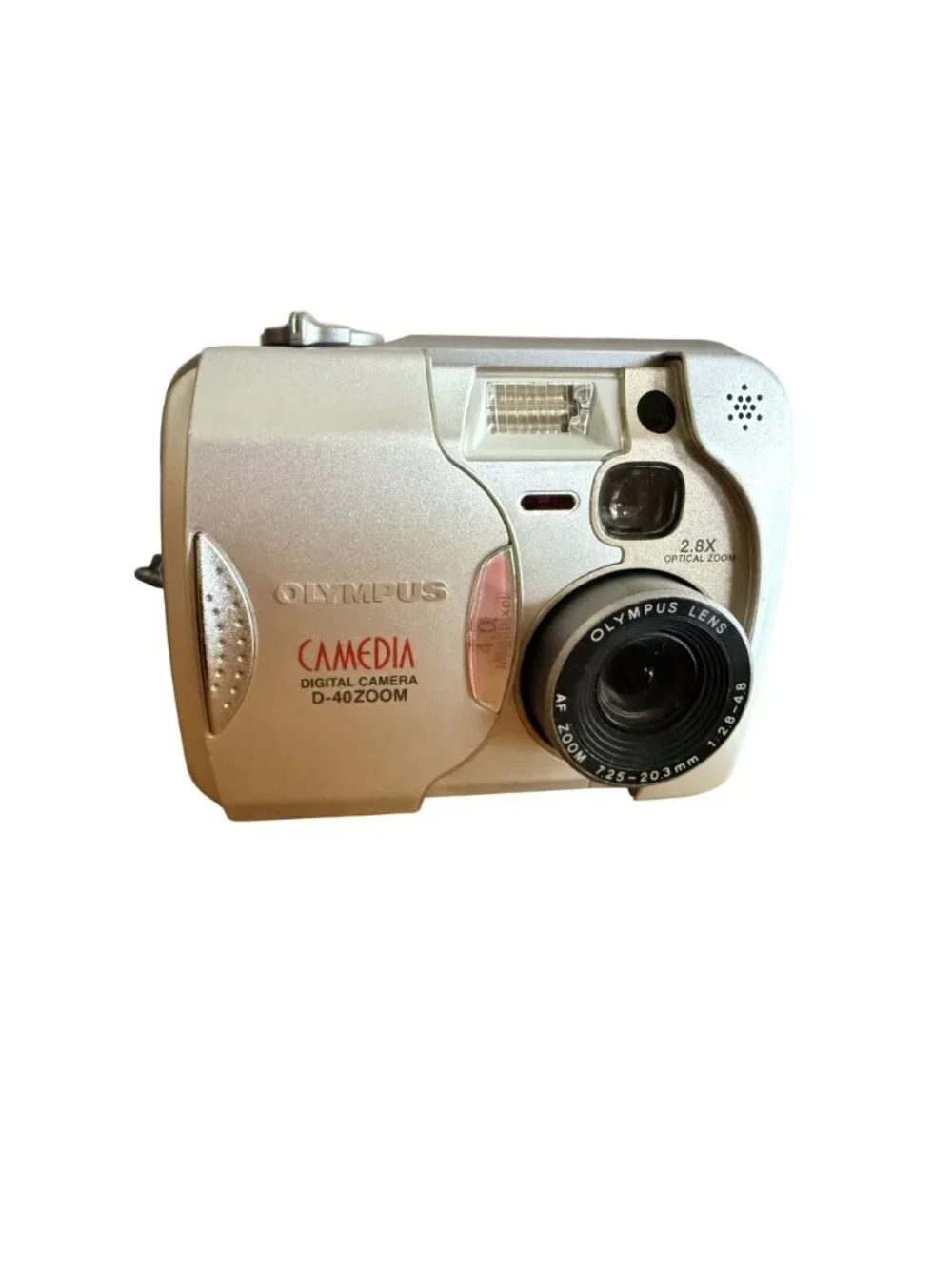 Olympus Camedia D-40 Zoom Digital Camera 2.8X Optical Zoom Tested-Works